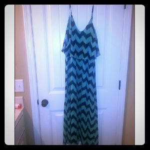 2 layered crop top dress. Ankle length.